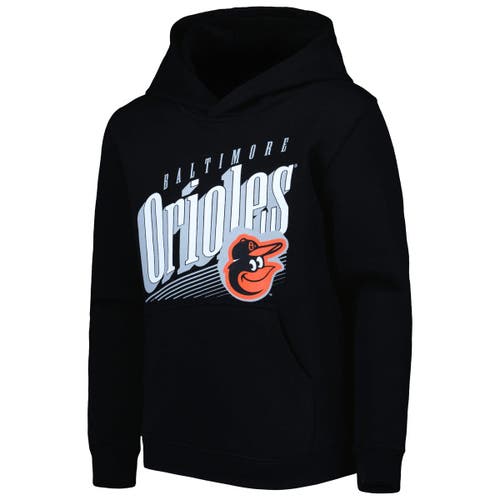 Outerstuff Youth Black Baltimore Orioles Winning Streak Pullover Hoodie