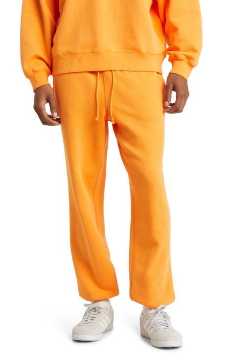Mens orange sweatsuit mens orange hoodie & mens orange joggers