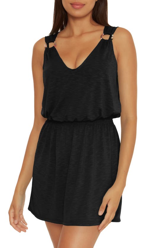 Becca Breezy Basics Cover-up Dress In Black