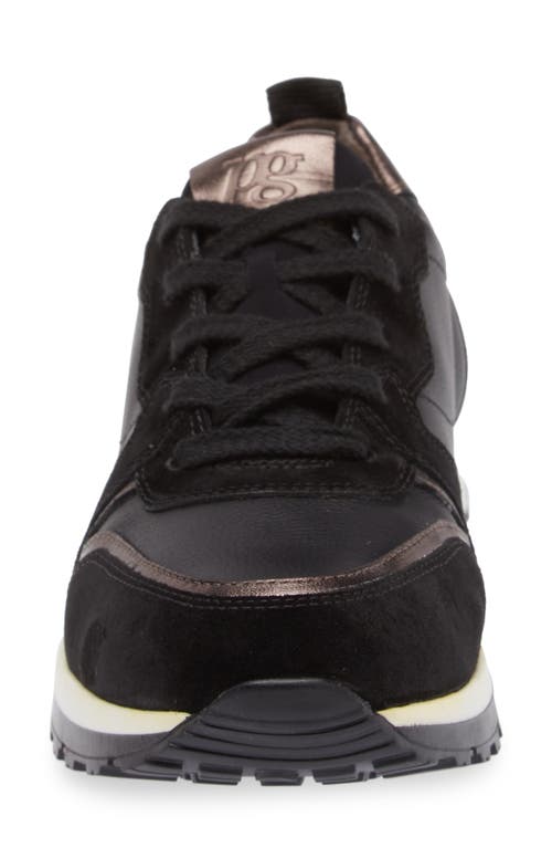 Shop Paul Green Weaver Sneaker In Black Combo