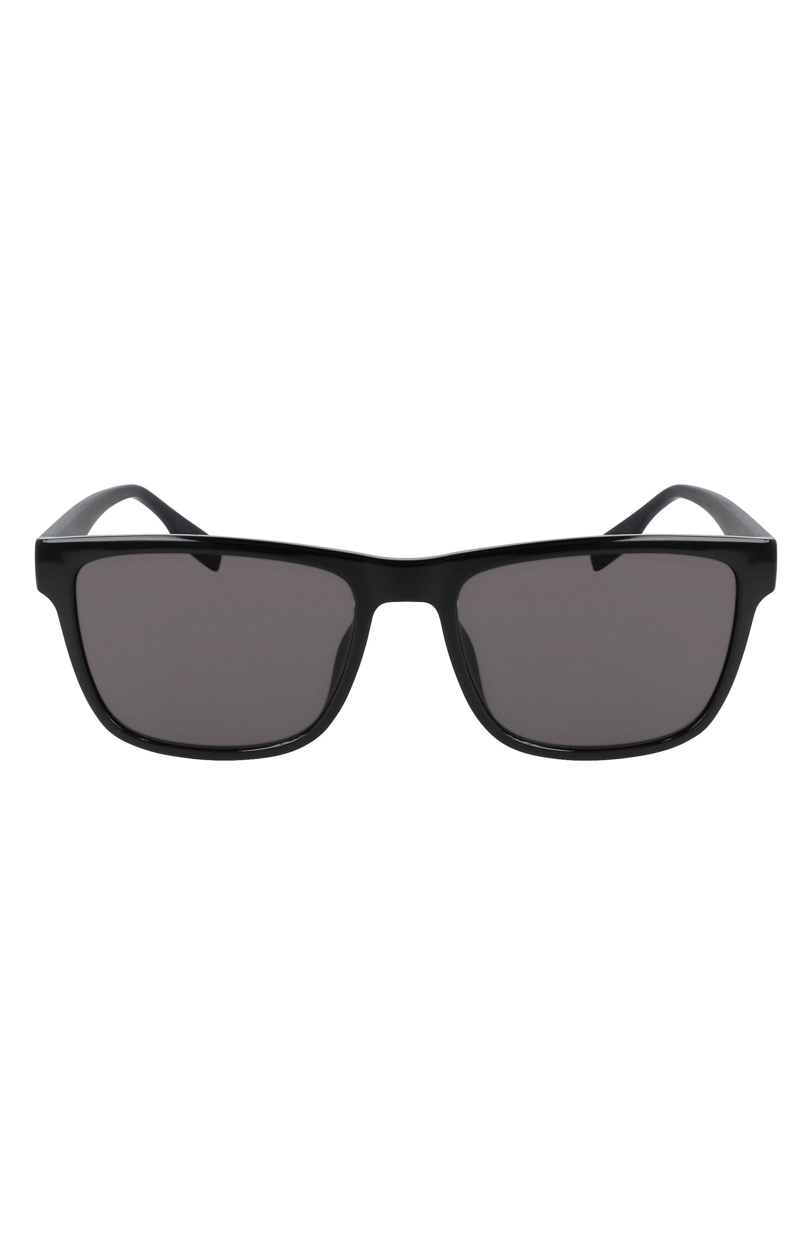 UPC 886895508780 product image for Converse Malden 58mm Rectangular Sunglasses - Black/ Grey | upcitemdb.com