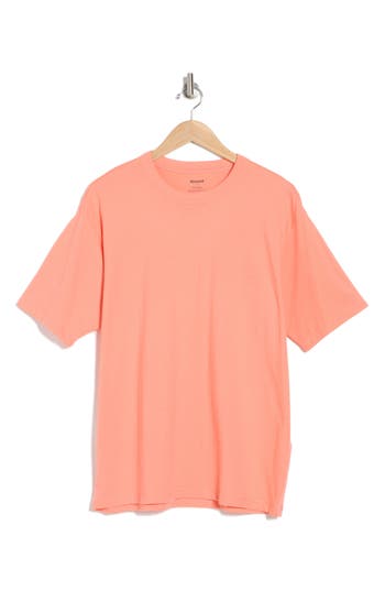 Shop Abound Oversize Cotton Blend T-shirt In Coral Fusion