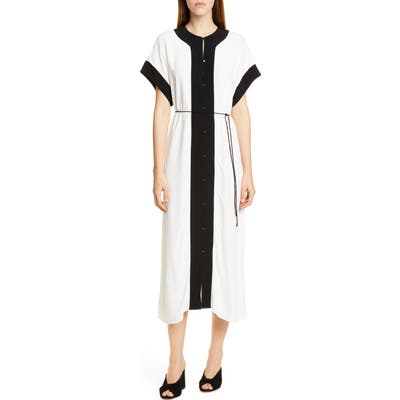 Equipment Claudine Dress, White