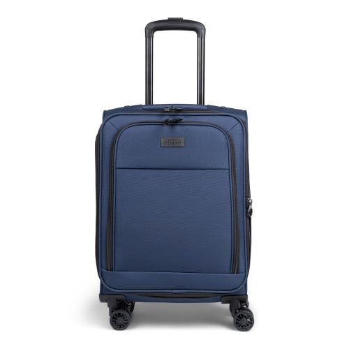 Shop Bugatti Reborn Soft Side Carry-on Luggage With Expansion In Navy