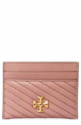 Tory Burch Fleming Flat Wallet Crossbody Bag- Shell Pink