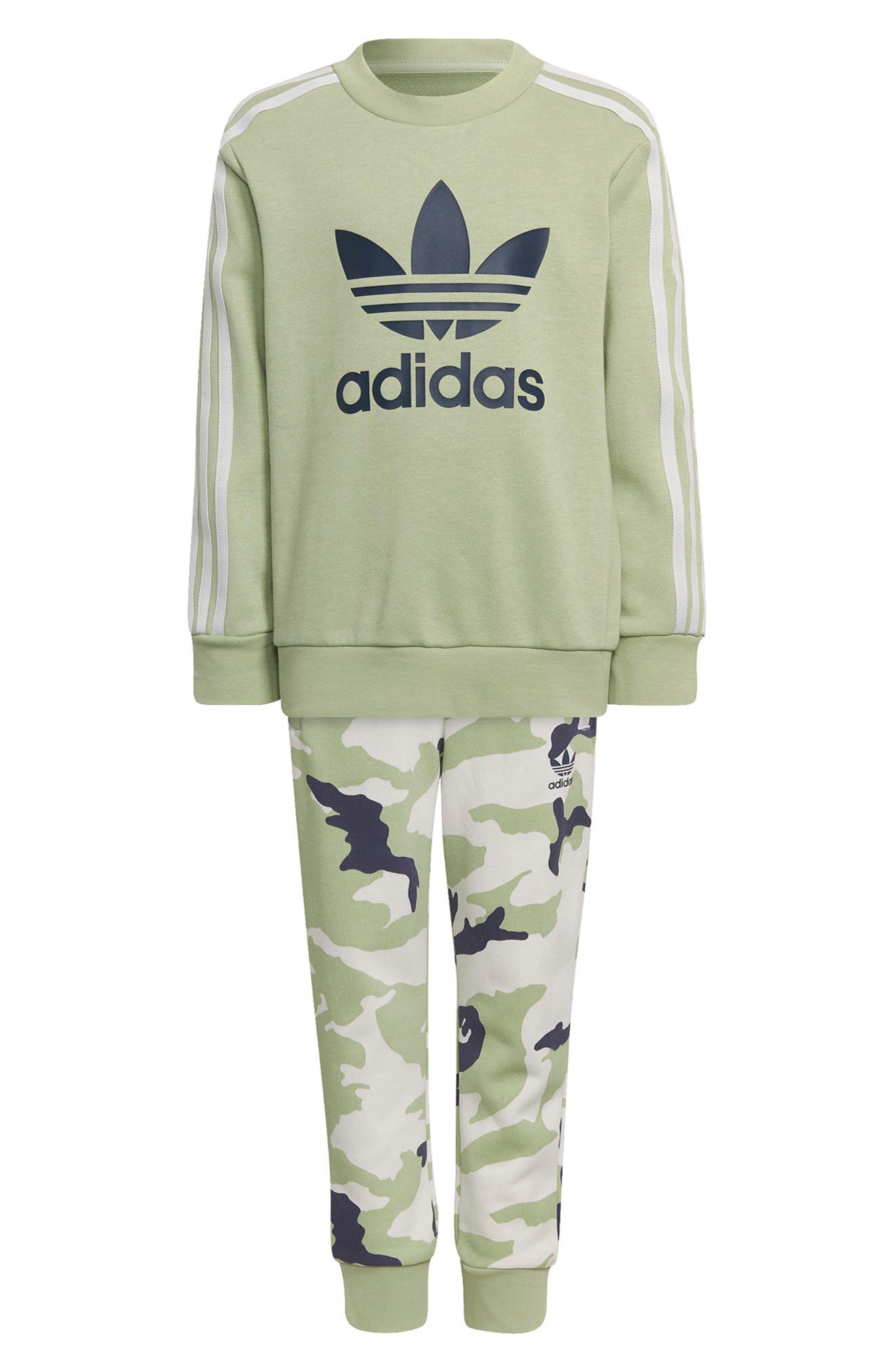 adidas sweatshirt and joggers