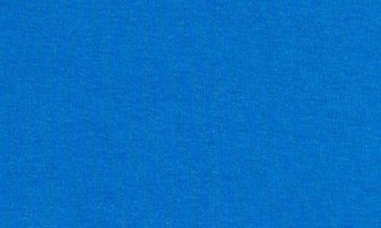 Shop Caslon (r) V-neck Organic Cotton Blend Tank Top In Blue Marmara