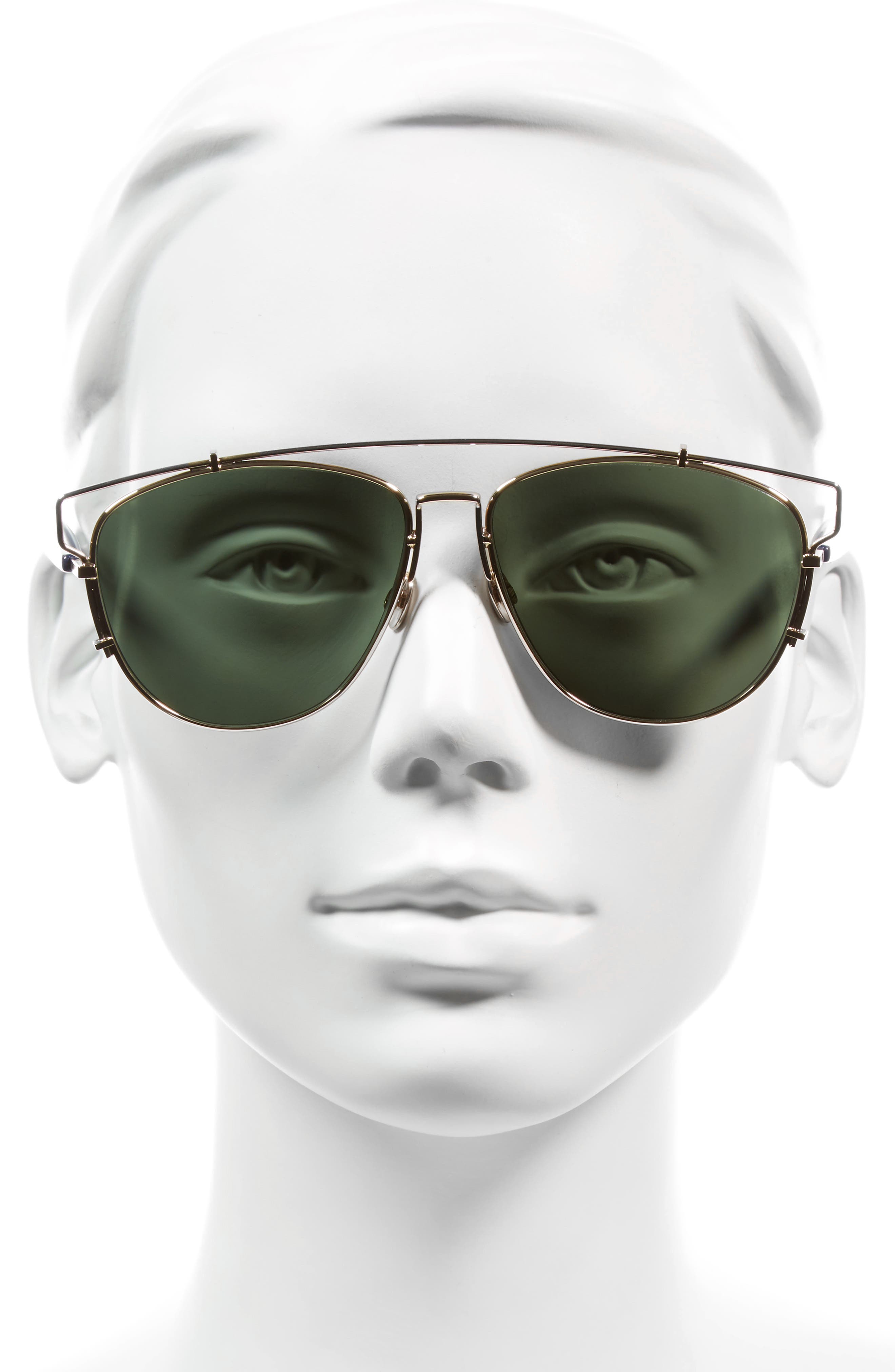 Dior | Technologic 57mm Brow Bar Sunglasses | Nordstrom Rack