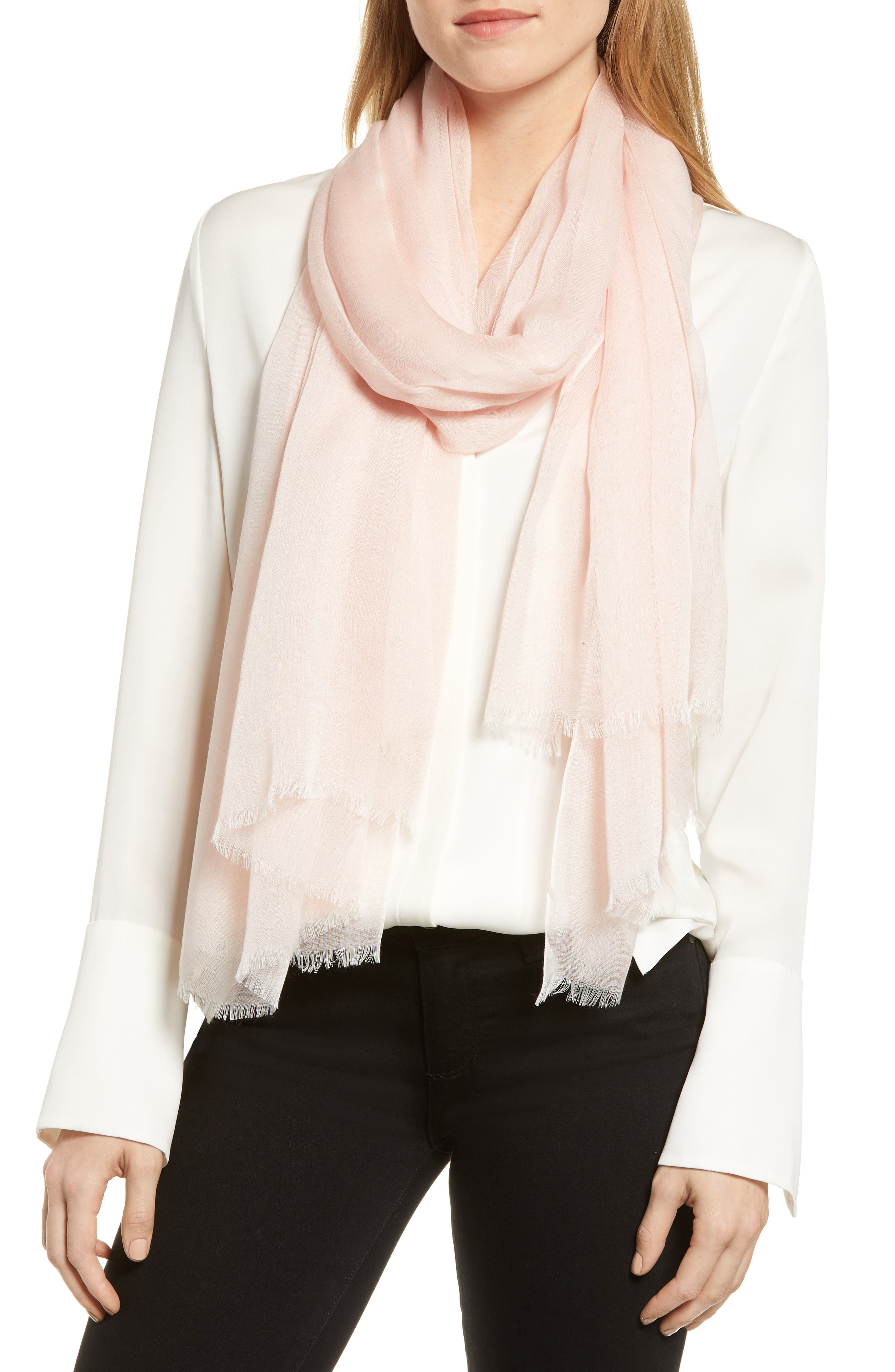 Nordstrom Modal Silk Blend Scarf Nordstrom Rack