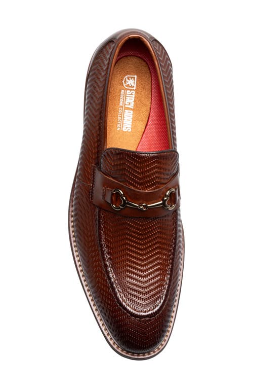 Shop Stacy Adams Madsen Bit Loafer In Brown