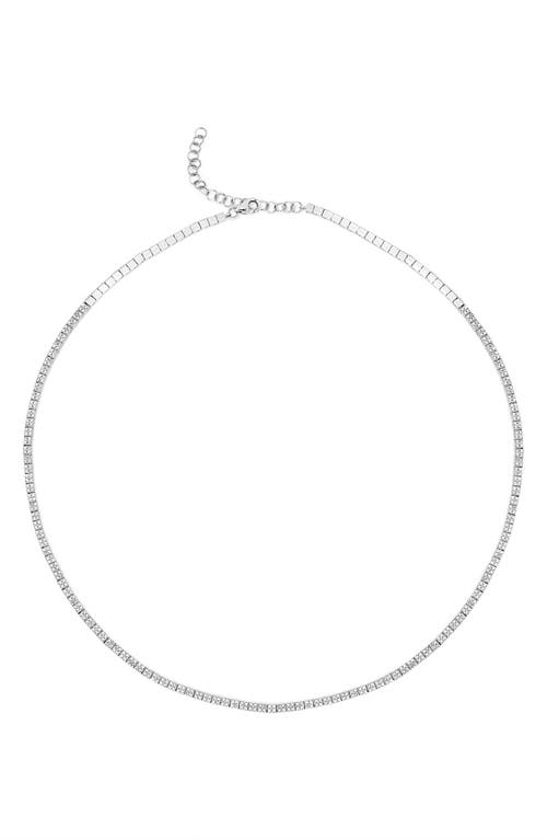 EF Collection Margo Diamond Necklace in 14K White Gold