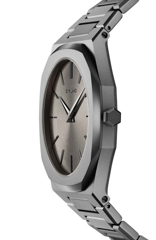 D1 Milano Ultra Thin Antracite 40mm In Grey