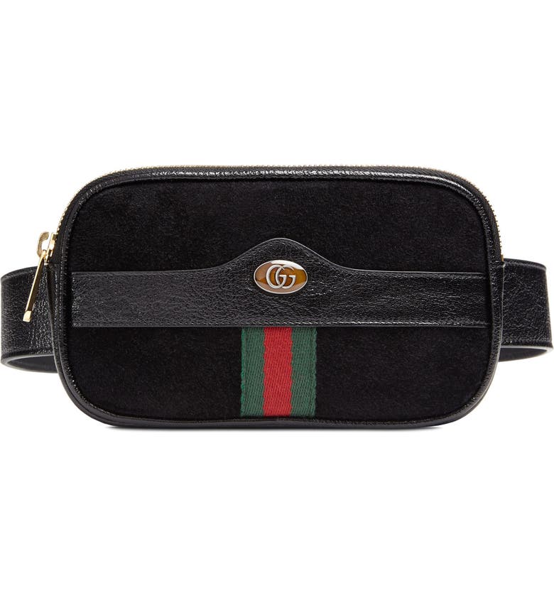 Gucci Ophidia Suede & Leather Belt Bag | Nordstrom
