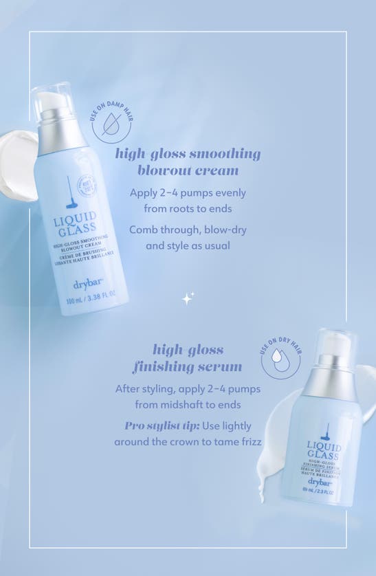 Shop Drybar Liquid Glass High-gloss Smoothing Blowout Cream