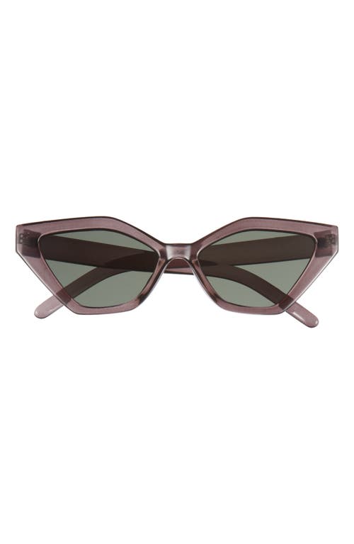 Shop Bp. 55mm Cat Eye Sunglasses In Clear Grey