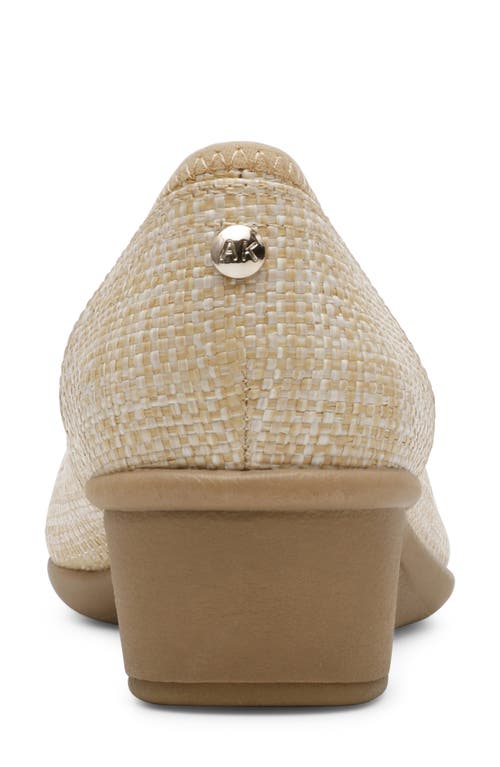 Shop Anne Klein Wisher Pump In Raffia