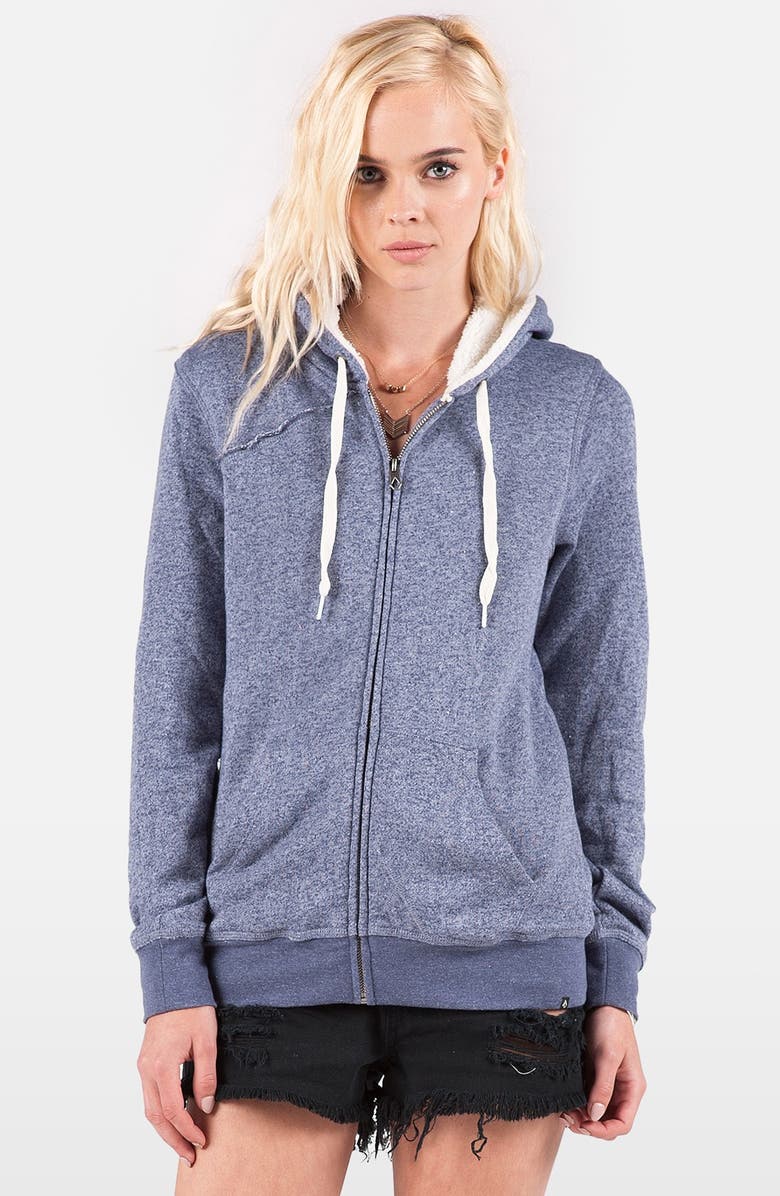 Shearling hoodie womens Clearance