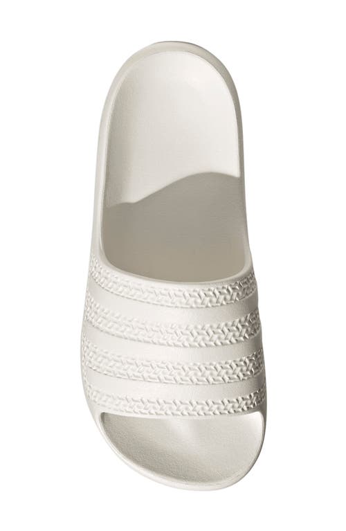 Shop Adidas Originals Adidas Adilette Ayoon Sport Slide In Off White/white/off White