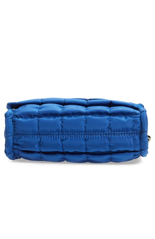 Steve Madden Bylon Quilted Crossbody Bag In Cobalt Blue