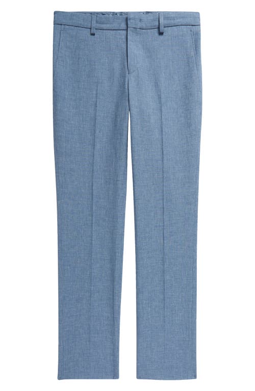 Tallia Kids' Linen Blend Dress Pants Blue at Nordstrom,