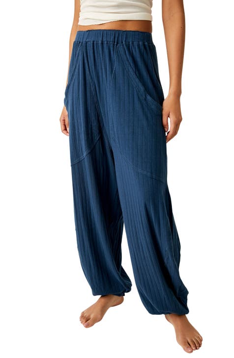 🔥FREE PEOPLE Intimately Cozy Cool Lounge Distressed Flare Pant
