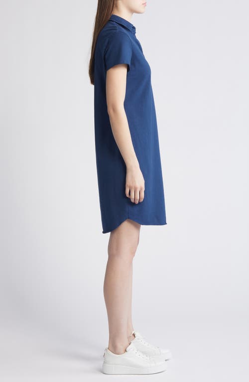 Shop Frank & Eileen Lauren Polo Dress In Deep Sea