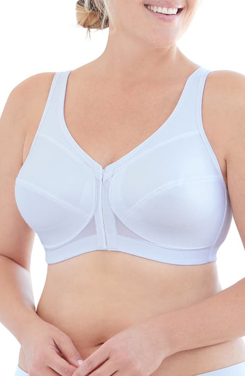 MagicLift Front Closure Posture Back Bra in White