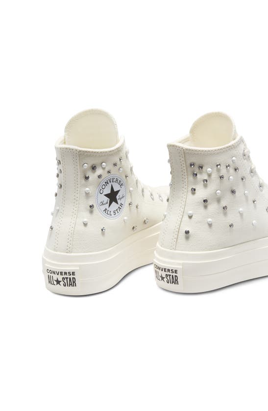 Shop Converse Chuck Taylor® 70 Plus High Top Sneaker In Egret/ Black/ Egret