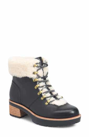 Daven genuine shearling lace up boot marc fisher ltd deals