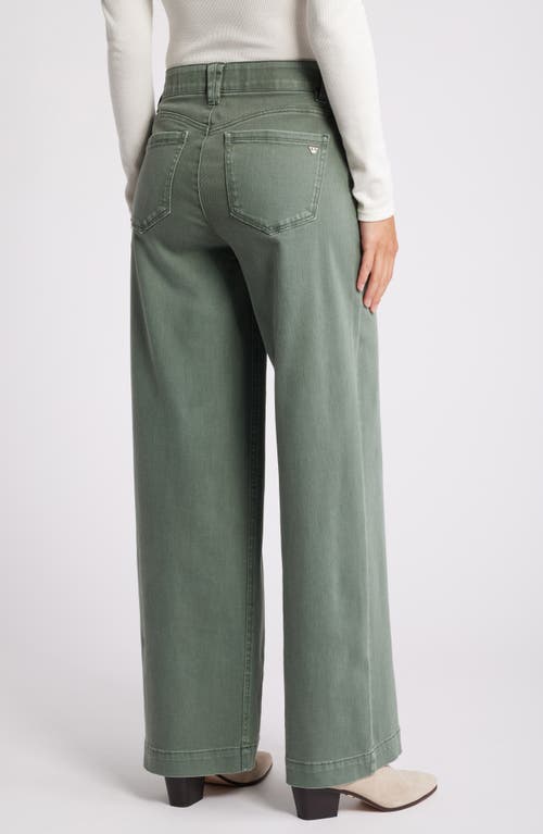 Shop Wit & Wisdom 'ab'solution High Waist Wide Leg Jeans In Agave