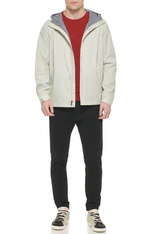 TOMMY HILFIGER TOMMY HILFIGER HOODED RAIN SLICKER JACKET 