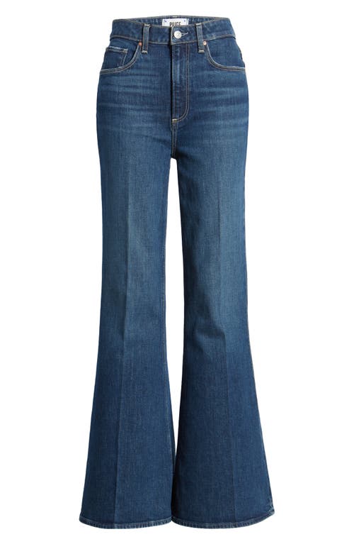 Shop Paige Charlie Super High Waist Flare Jeans In Carmilla