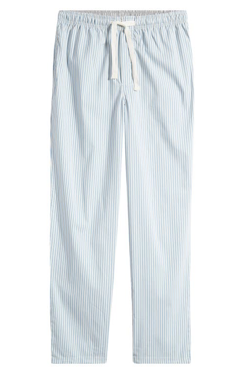 Woven Pajama Pants in Blue Lake Simple Stripe