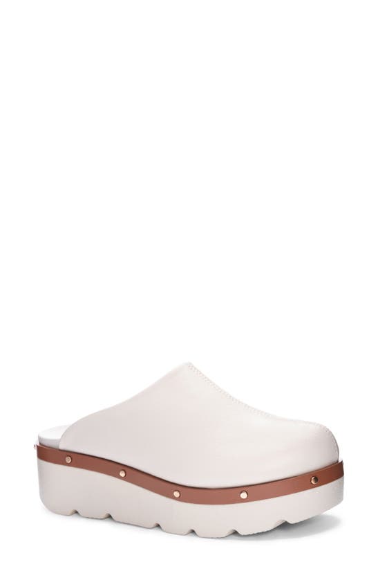 Shop Chinese Laundry Maggie Platform Clog In Cream