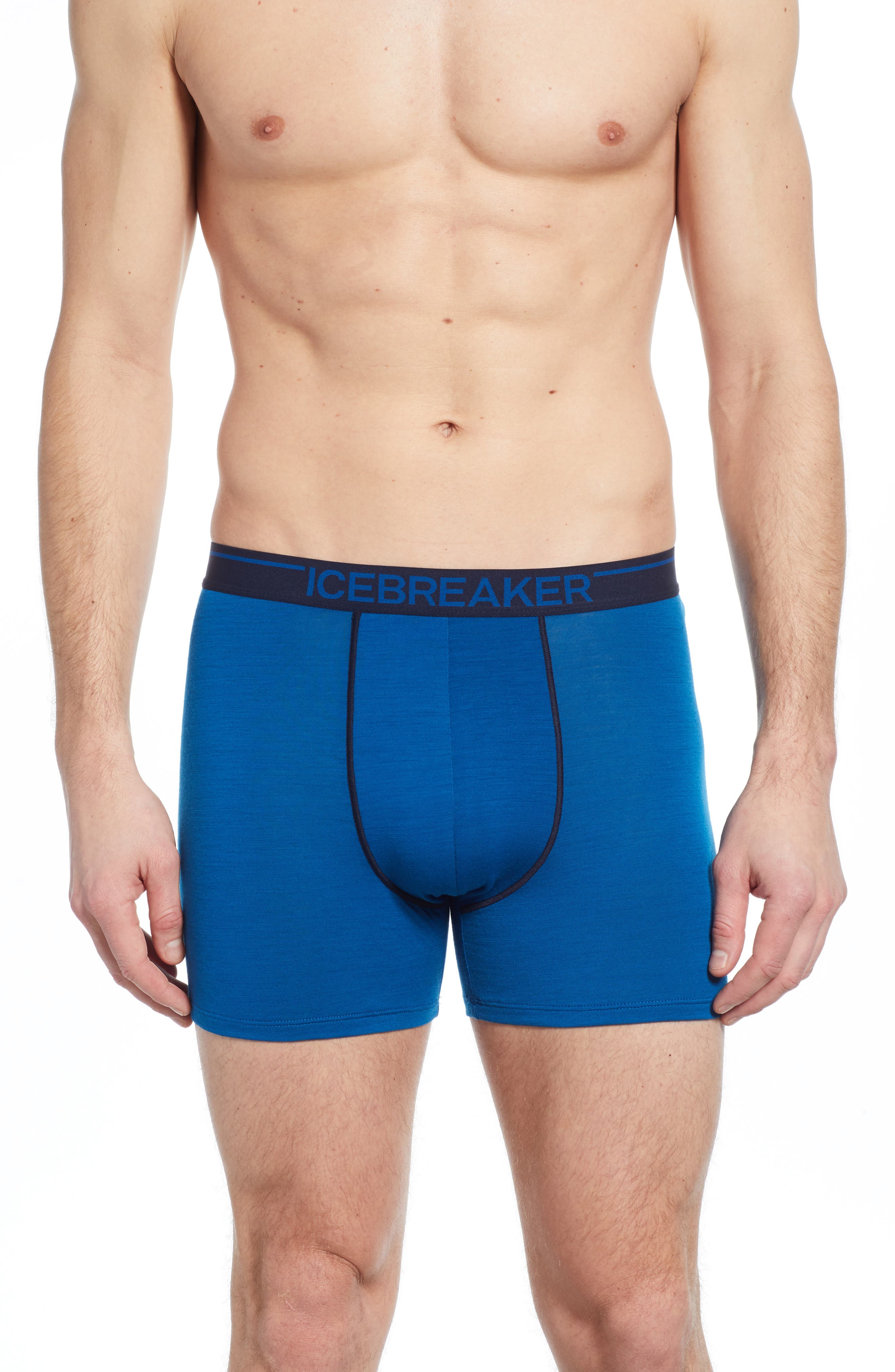 Icebreaker Anatomica Boxers, Blue