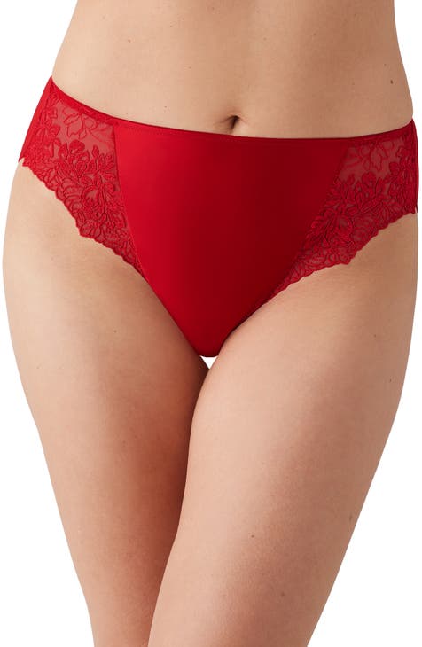 Victoria's Secret Very Sexy Cheeky Coral Pink Velour Panty Strappy Back  Small S