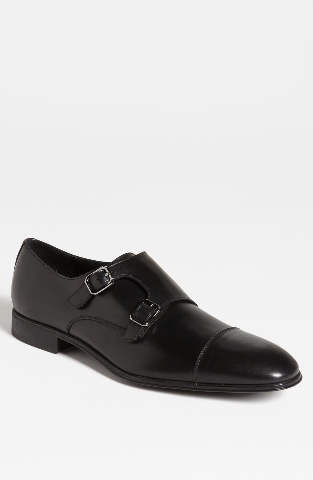 salvatore ferragamo monk strap