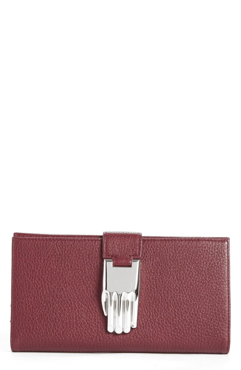 Opening Ceremony 'Misha' Pebbled Leather Wallet | Nordstrom