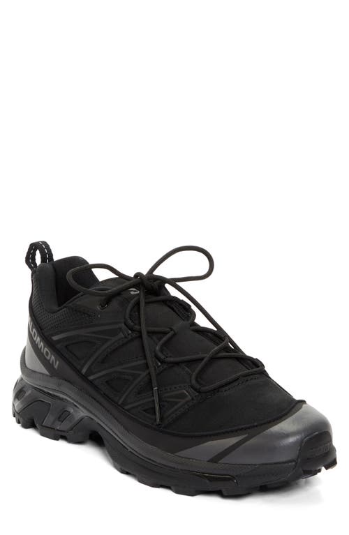 Shop Salomon Xt-6 Expanse Sneaker In Black/black/asphalt