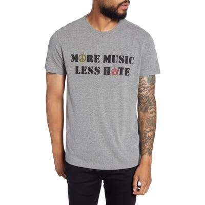 John Varvatos Star Usa More Music T-Shirt, Grey