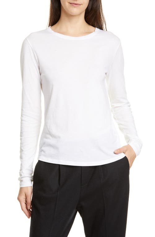 Vince Essential Long Sleeve Crewneck Tee at Nordstrom,