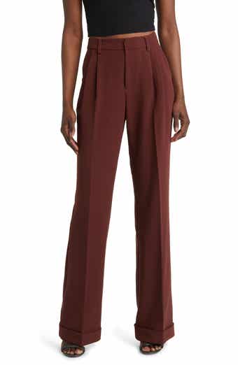 Buy Reiss Black Dylan Petite Flared High Rise Trousers from Next USA