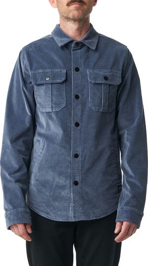 Ezekiel Ollie Stretch Cotton Corduroy Overshirt Nordstromrack