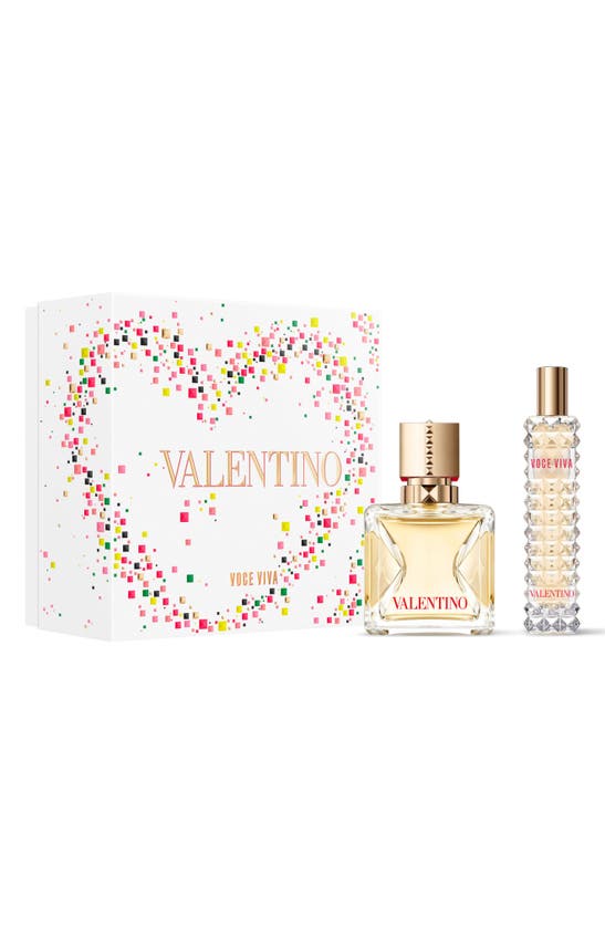 Valentino Voce Viva Eau De Parfum Fragrance Set Usd $178 Value