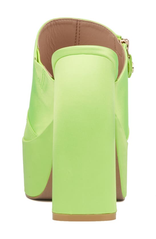 Shop Fashion To Figure Icelynn Platform Pump In Neon Green
