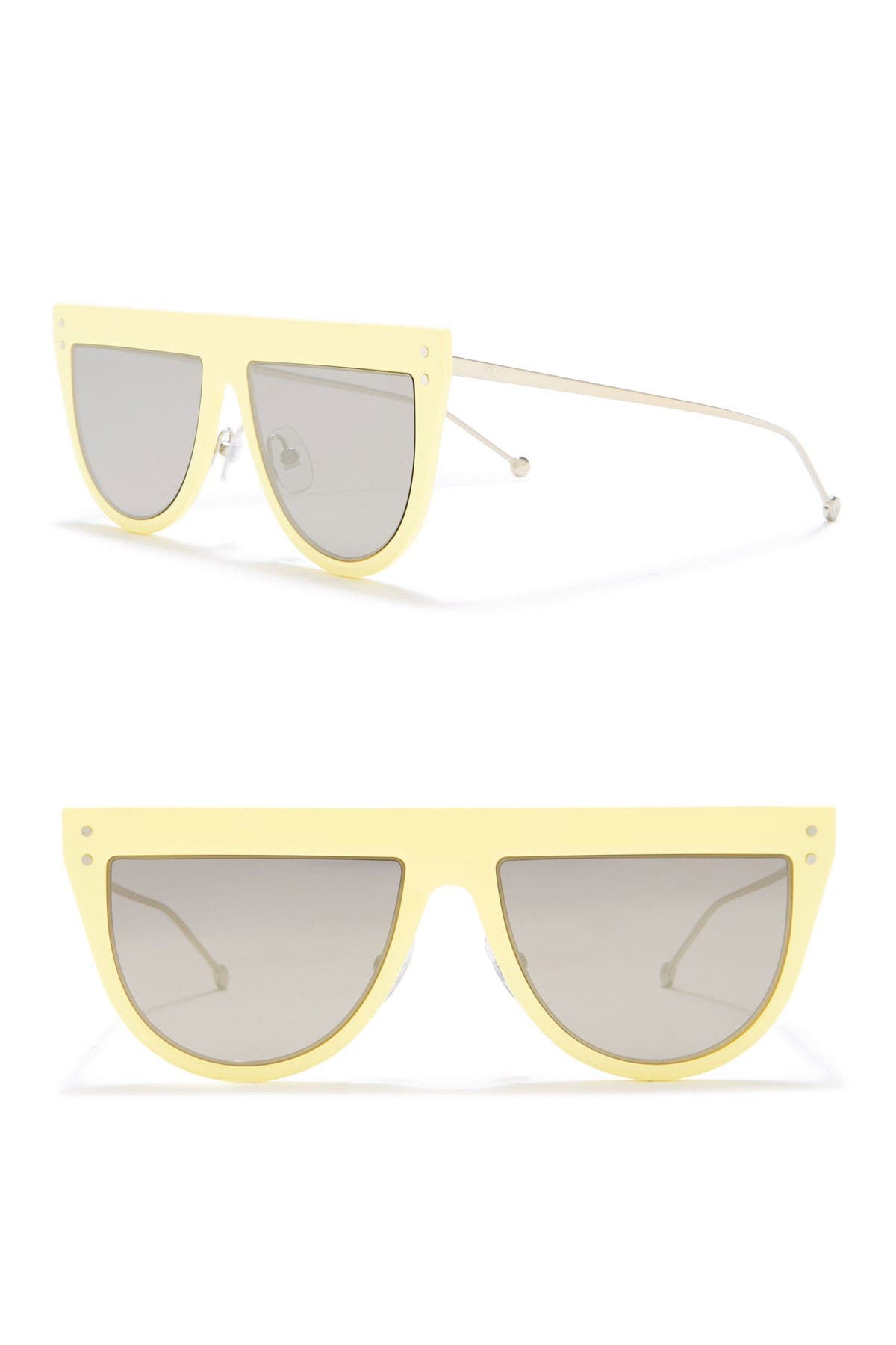 FENDI | 55mm Flat Top Sunglasses 