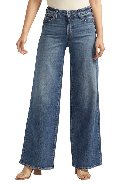 Silver Jeans Co. Isbister Wide Leg Indigo at Nordstrom,
