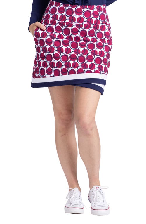 KINONA Free Drop Golf Skort in Dot And Dash 