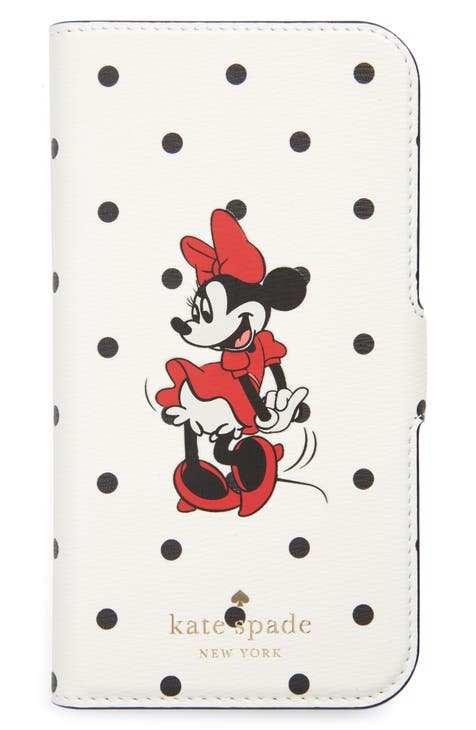 x Disney® Minnie Mouse Magnetic Folio iPhone 12 Mini Case