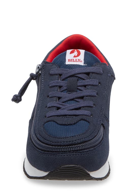 Shop Billy Footwear Billy Jogger Sneaker In Navy/red